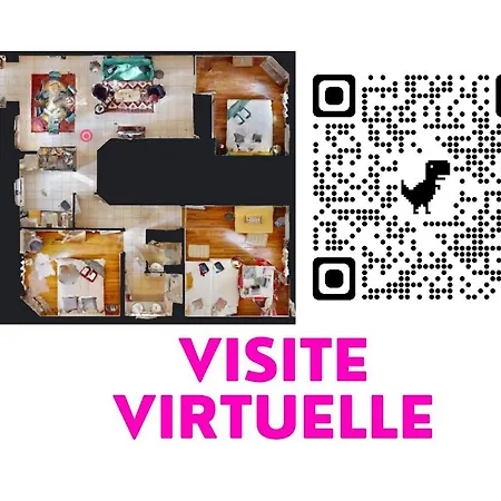 Apartment Thermal A 2 Min -le 1909- 8 Pers- Parking Chez Julie Nancy