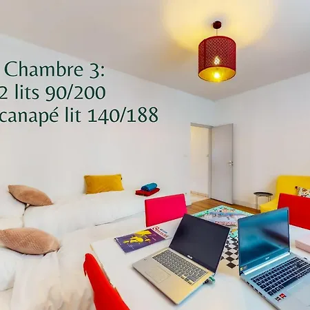 Thermal à 2 Min -le 1909- 8 Pers- Parking Chez Julie *