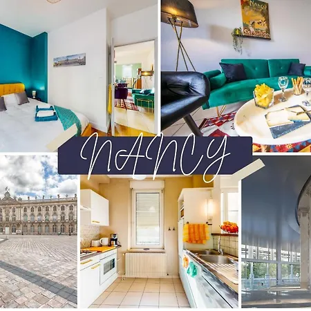 Apartamento Thermal à 2 Min -le 1909- 8 Pers- Parking Chez Julie Nancy