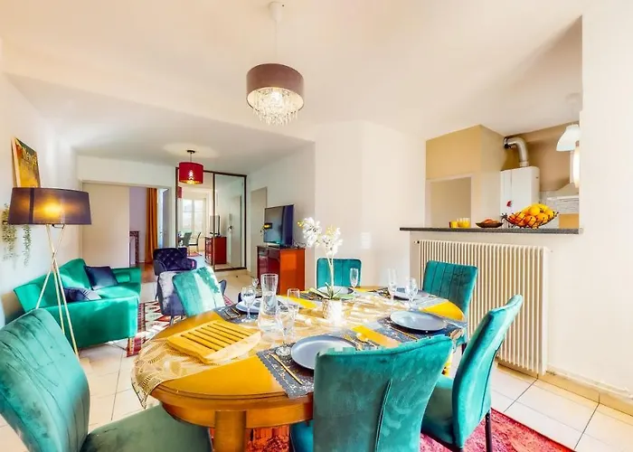 Thermal A 2 Min -le 1909- 8 Pers- Parking Chez Julie Apartman Nancy